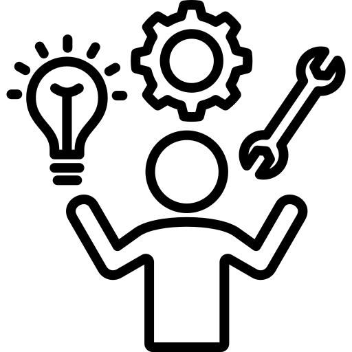 Integrated in-house capability icon